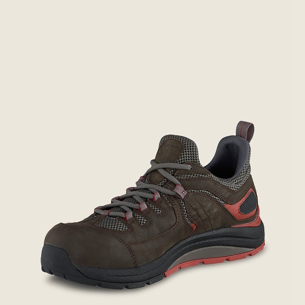 Zapatos de Trabajo Red Wing Hombre Marrom Oscuro - Cooltech™ Athletics - Safety Toe - 271-HCNIET